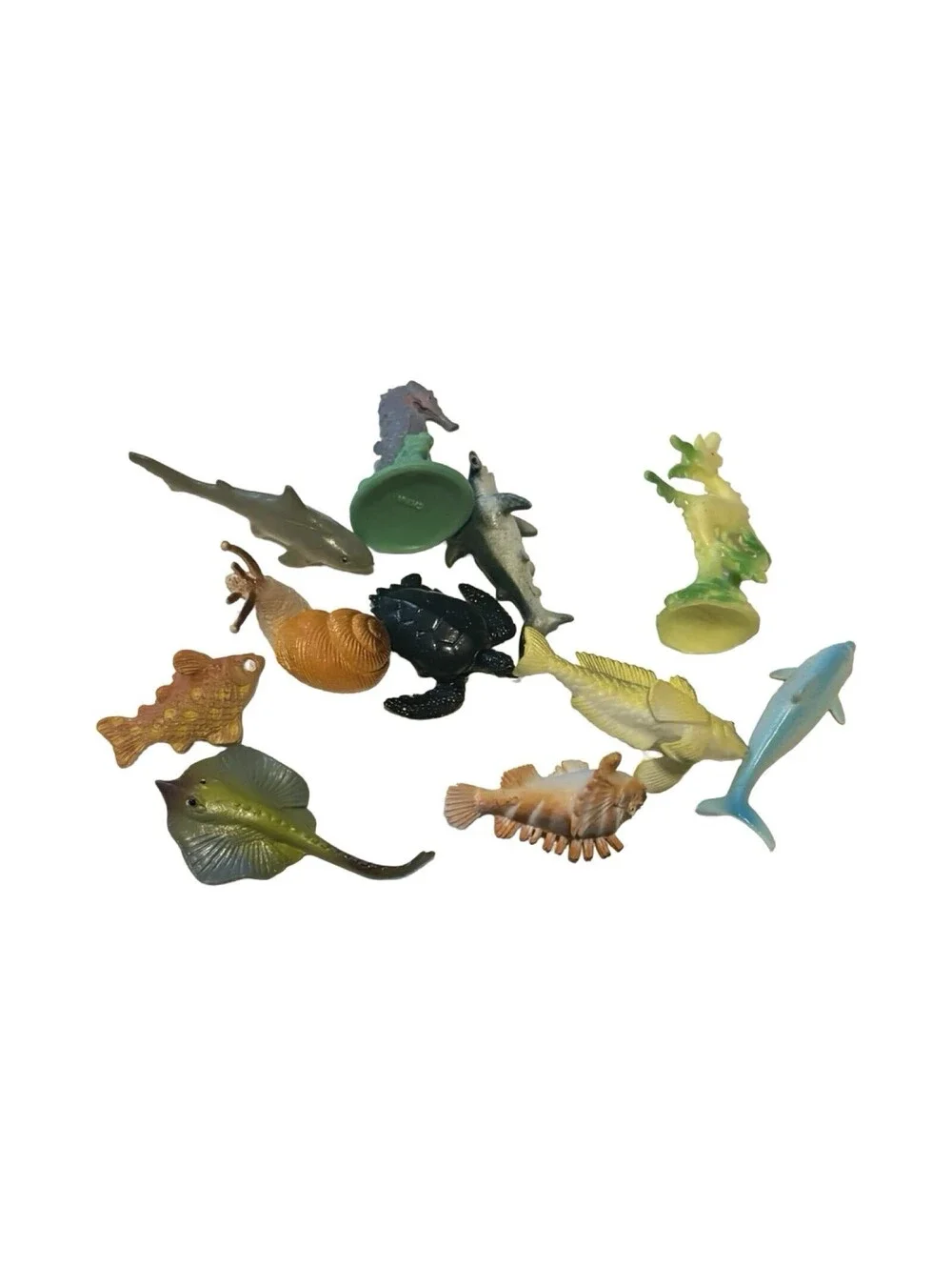 Plastic Sea Life Creatures Animal Toys Lot